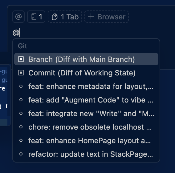 Git Branch Review